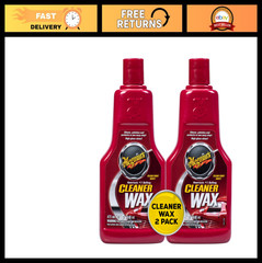 Cleaner Wax 16 Oz Bottle – 2 Pack, Car Polish & Shine, Easy Application, Protect