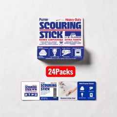 24 Packs Pumie HDW-12 Pumice Heavy Duty Scouring Sticks