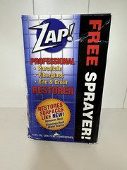 ZAP! Professional Cleaner Porcelain Fiberglass Tile & Grout Restorer 16oz