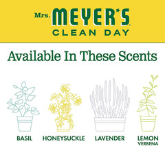 MRS. MEYER’S CLEAN DAY Liquid Dish Soap Refill, Honeysuckle, 48 Fl. Oz