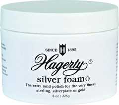 11070 8-Ounce Mild Silver Polish, White