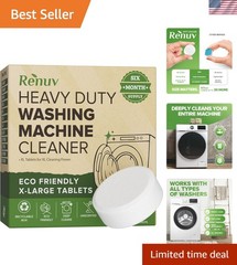Ultra-Effective Washing Machine Cleaner Tablets – 6 Unscented Supply