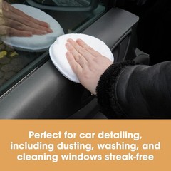 Luxury Leather Care Applicator Sponges | 2 Reusable Microfiber Pads Included