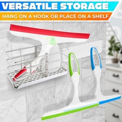 Window Mirror Car Windshield Squeegee Shower Glass Wiper Kitchen House Clean Set