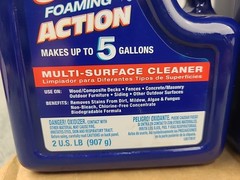 Thompson’s WaterSeal Oxy Foaming Action Exterior Multi-Surface Cleaner 2 lb New
