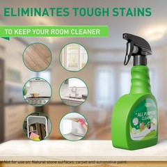 All Purpose Cleaner Spray 1 Pack Multi Surface Degreaser Kitchen Bath, 17oz