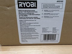 PSP02B RYOBI ONE+ 18V Cordless Handheld Electrostatic Sprayer & 2 Tanks A95102