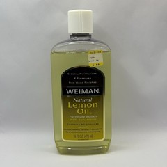 Weiman Lemon Oil Furniture Wood Polish with Sunscreen 16oz 95% Full Discontinued