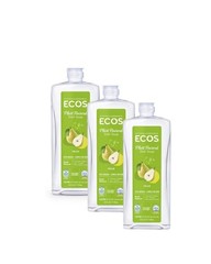 ECOS Plant-Powered Dish Soap Pear 25 fl.oz Each (Pack of 3)
