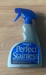 2 New Bottles HOPE’S Perfect Stainless Steel Appliance Polish cleaner 44 oz