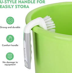 Setsail Scrub Brush, Heavy-Duty Scrub Brushes for Cleaning with Stiff Bristles C