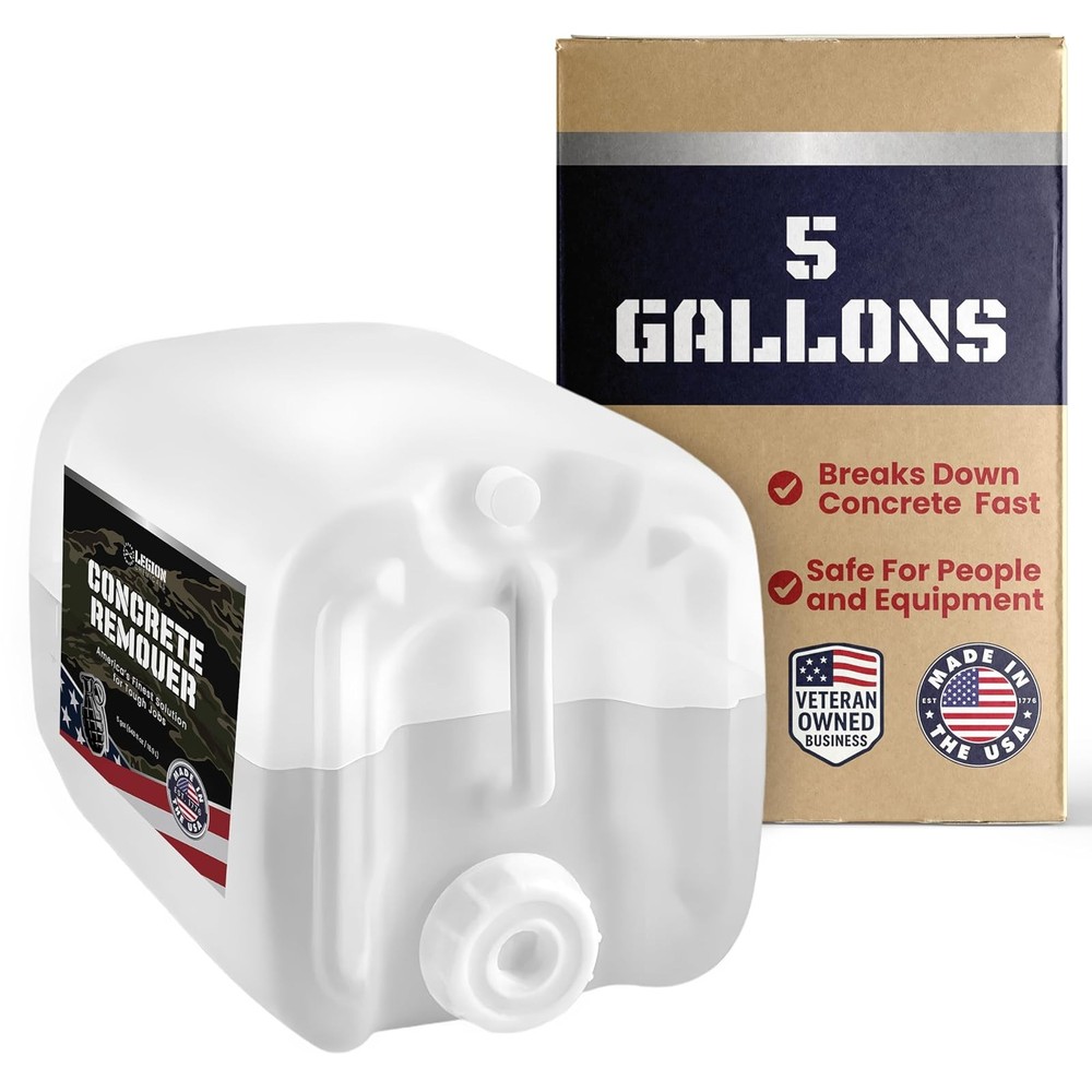 Concrete Dissolver 5 Gal Biodegradable