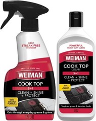 Ceramic and Glass Cooktop – 10 Ounce – Stove Top Daily Cleaner Kit – 12