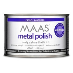 MAAS Metal Polish 1.1lb Can, Universal Cleaner for All Metals, Clean,…