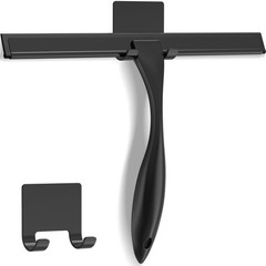 All-Purpose Stainless Steel Shower Squeegee for Shower Glass Door with Adhesi…