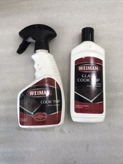 Weiman Cooktop & Stove Top Cleaner Kit – Glass Cook Top Cleaner, Heavy Duty