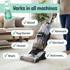 Sunny & Honey Heavy Duty Carpet Cleaner Solution 32 Fl Oz (Pack of 1), White