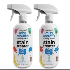 Miss Mouth’s – Messy Eater Stain Treater Spray – 16oz – Stain Remover – 2 Pack