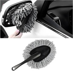 Car Dash Duster Brush, Super Soft Microfiber Multi-Functional Car Cleaning