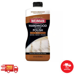 Weiman Wood Floor Polish and Restorer – 32 Ounce – High-Traffic Hardwood