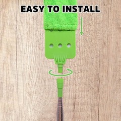 Retractable Gap Dust Cleaner under Appliance Cleaning Tool, Flat Duster