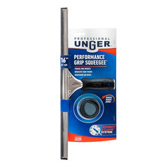 Connect and Clean 16” Performance Window and Glass Cleaning Squeegee with Replac