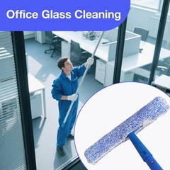 4 Pack Microfiber Window Scrubber Refills Reusable Cleaning Sleeves