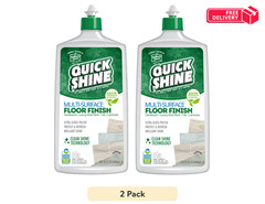 Multi-Surface Floor Finish, 27 Fl. Oz., Cleaner & Polish (2 Pack)