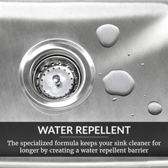 Perfect Sink Cleaner and Polish, Restorative, Removes Stains, Cast Iron, Corian,