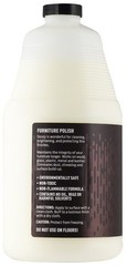 64 oz Furniture & Cabinet Polish for All Wood & Metal, Leather & Glass – Oak,…