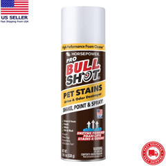 Sale Bull Shot Pet Stains Remover, Foaming Carpet Spot Cleaner for Pet Accidents