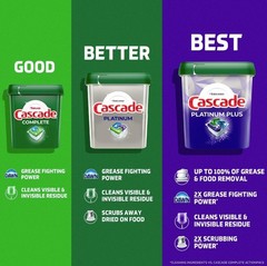 [FASH SALE] Cascade Platinum Dishwasher Pods Fresh 71 Count Detergent 2 Pack