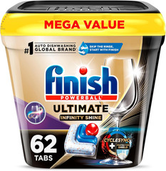 Ultimate Infinity Shine Dishwasher Pods, No Pre-Rinse Dishwasher Detergent Soap