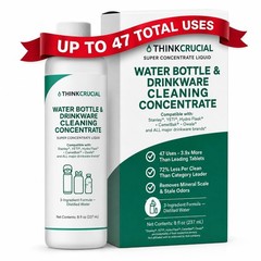 Bottle Blaster – 47-Use Water Bottle Cleaning Concentrate – Made in USA – Com…