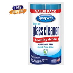 Sprayway World’s Best Glass Cleaner – 2×19 oz, Pack of 2