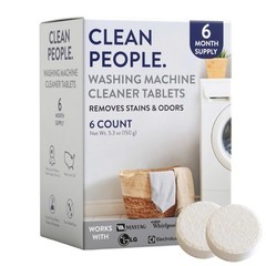 THE CLEAN PEOPLE Washing Machine Cleaner – Washer Machine Cleaner Tablets for