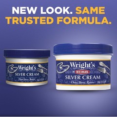 by Weiman Silver Cleaner and Polish Cream – Gently Clean and Remove Tarnish w…