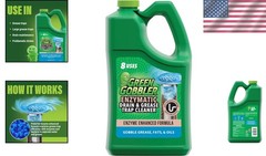 Environmentally Safe Enzyme Drain Cleaner – Controls Odors & Breaks Down Grease