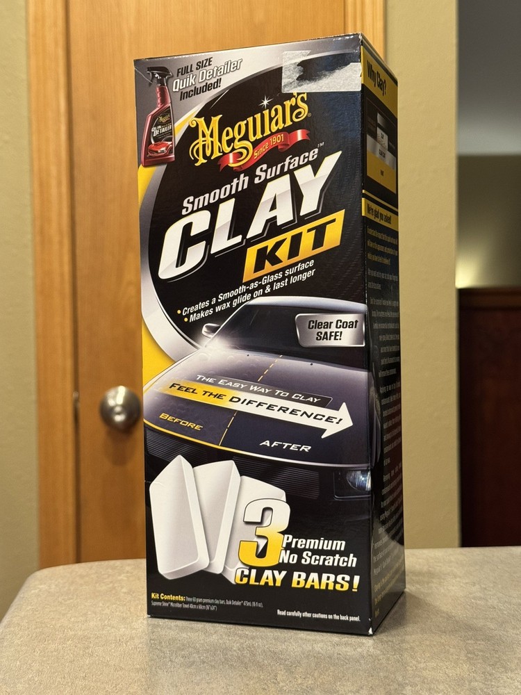 Meguiar’s Smooth Surface Clay Kit – Safe And Easy Car Claying