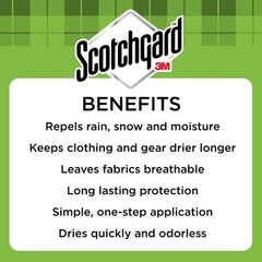 Outdoor Water Shield Fabric Spray, Water Repellent Spray for Spring and Summe…