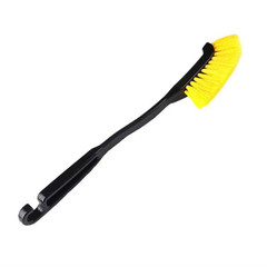 1Pc Car Wheel Tire Rim Brush Curved Head Flexible Truck Wheel Hub Wash Detail De