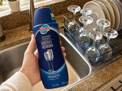 6x Glisten Dishwasher Detergent Booster & Freshener Natural Power Formula – 28oz