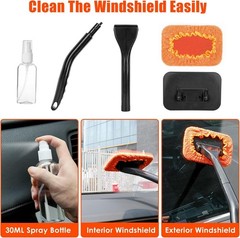 Car Cleaning Kit 17pcs Interior Detailing, Vacuum, Brushes, Gel & Accessories