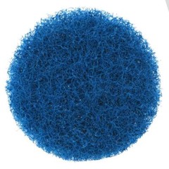4 Inch 100mm Blue Round Flocking Scouring Pad Nylon Fiber Abrasive Sanding Discs