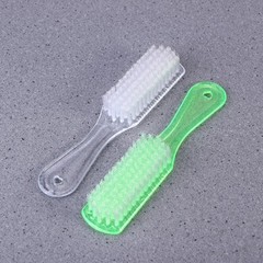 4Pcs Plastic Cleaning Brush with Easy Grip Handle for Shoes Clothes and Home Use