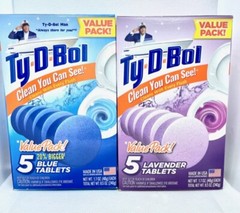 TY-D-BOL VALUE PACK 5 TABLETS.LAVANDER OR BLUE.