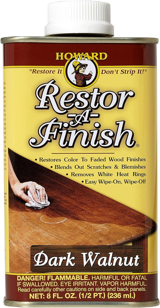HOWARD – Restor-A-Finish: Restore Your Dark Walnut Wood Finishes Repair Scratche