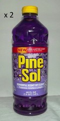 2 x Pine-Sol Multiple Surface Cleaner 4X Cleaning Action Lavender Scent – 48 Oz.