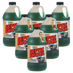 Septic Tank Treatment, Drain Cleaner Liquid Clog Remover– 67.6 Fl Oz 6 Pack-SALE