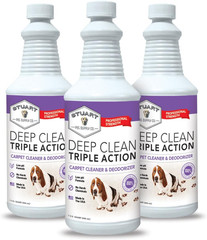 Professional Strength Deep Clean (Gal.) 3X Carpet Cleaner Solution & Deodorizer